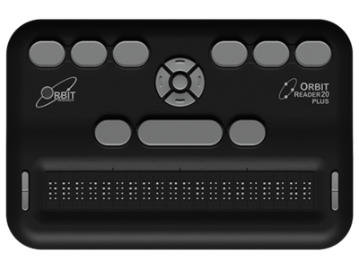 Foto de ANOTADOR CON LÍNEA BRAILLE ORBIT READER 20 PLUS